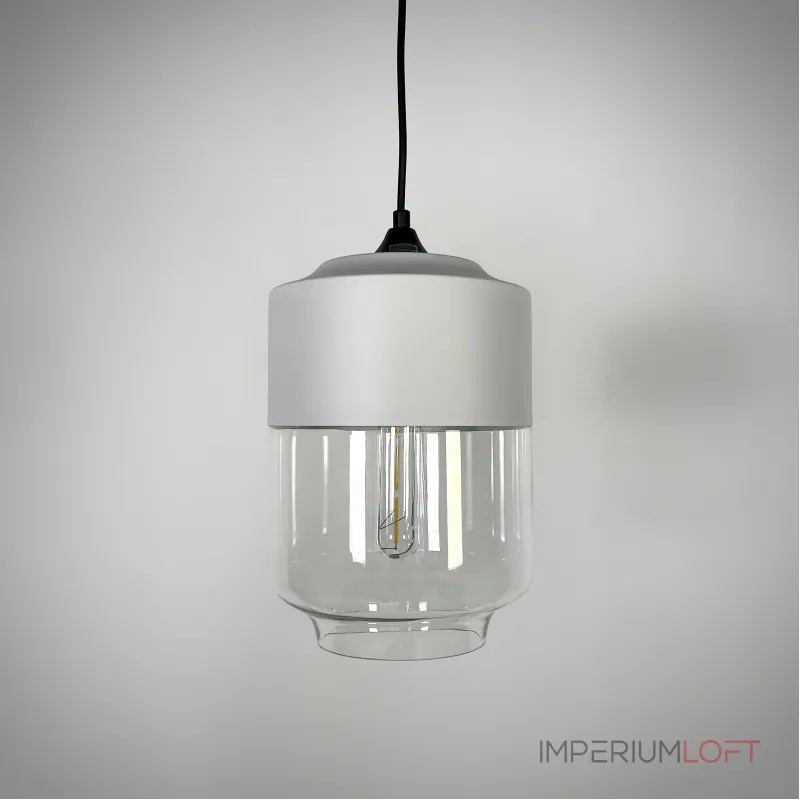 Подвесной светильник NORD A D18 White/Transparent от ImperiumLoft Подвесной светильник NORD A D18 White/Transparent от ImperiumLoft