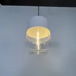 Подвесной светильник NORD A D18 White/Transparent от ImperiumLoft