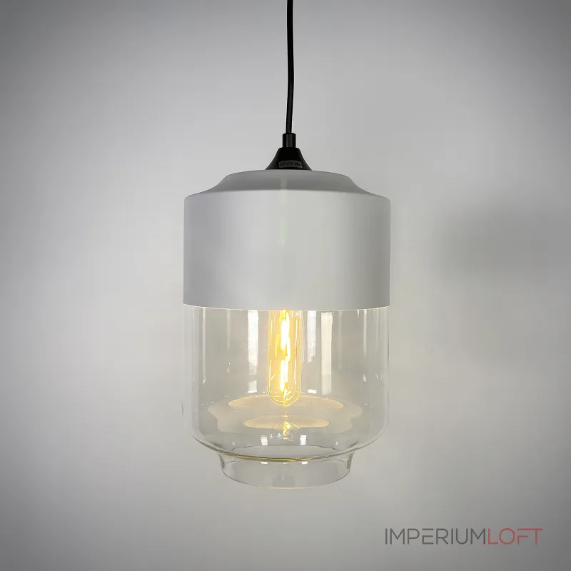 Подвесной светильник NORD A D18 White/Transparent от ImperiumLoft Подвесной светильник NORD A D18 White/Transparent от ImperiumLoft