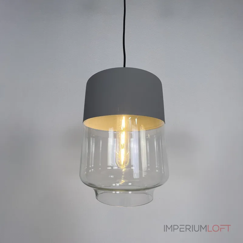 Подвесной светильник NORD A D18 Gray/Transparent от ImperiumLoft
