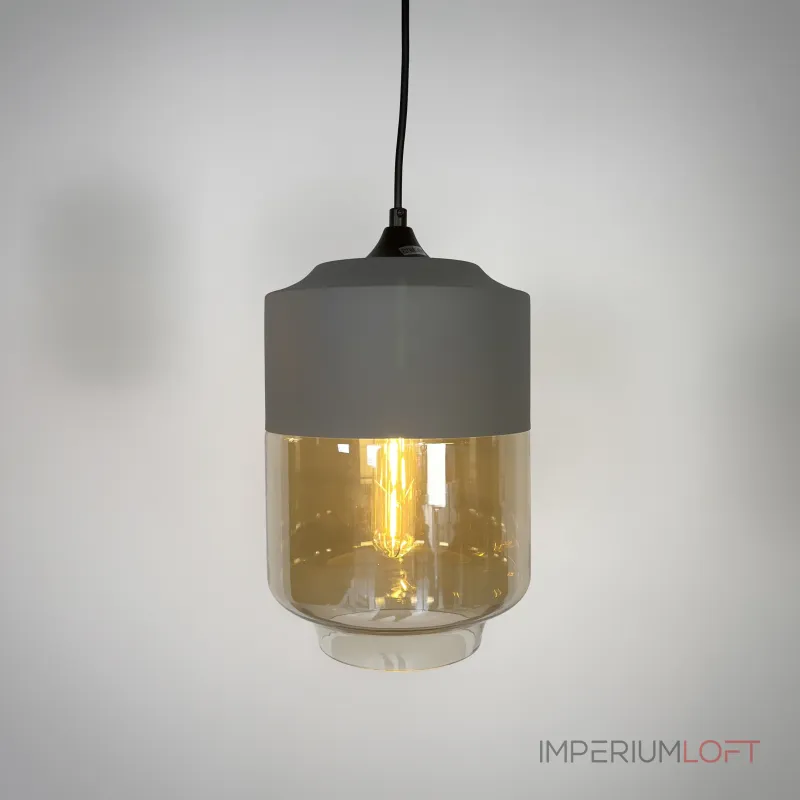 Подвесной светильник NORD A D18 Gray/Amber от ImperiumLoft