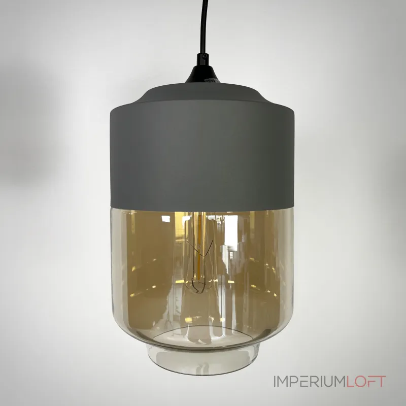 Подвесной светильник NORD A D18 Gray/Amber от ImperiumLoft