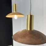 Подвесной светильник WOOD Dark brown