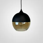 Подвесной светильник NORD C D20 Black/Amber от ImperiumLoft
