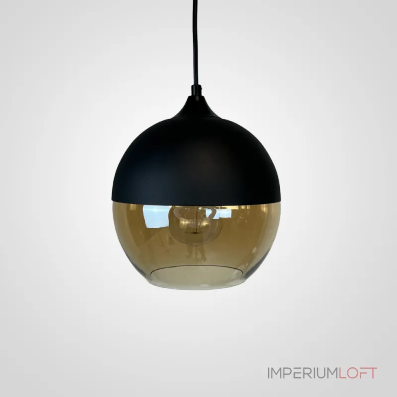 Подвесной светильник NORD C D20 Black/Amber от ImperiumLoft