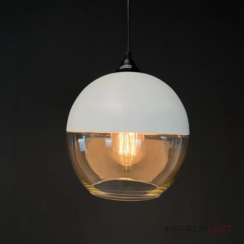 Подвесной светильник NORD C D20 White/Transparent от ImperiumLoft