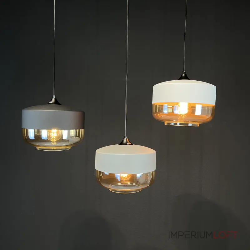 Подвесной светильник NORD D D25 Black/Amber от ImperiumLoft Подвесной светильник NORD D D25 Black/Amber от ImperiumLoft