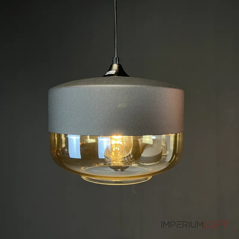 Подвесной светильник NORD D D25 Black/Amber от ImperiumLoft Подвесной светильник NORD D D25 Black/Amber от ImperiumLoft