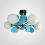 Потолочная люстра Light of MATISSE BLUE D55