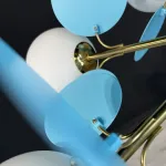 Потолочная люстра Light of MATISSE BLUE D55