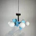 Потолочная люстра Light of MATISSE BLUE D55