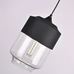 Подвесной светильник NORD A D18 Black/Transparent от ImperiumLoft