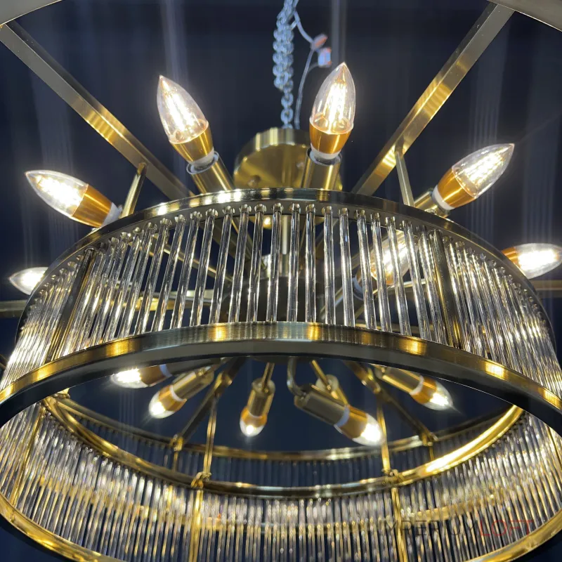 Люстра на штанге RH Marais Round Chandelier D120