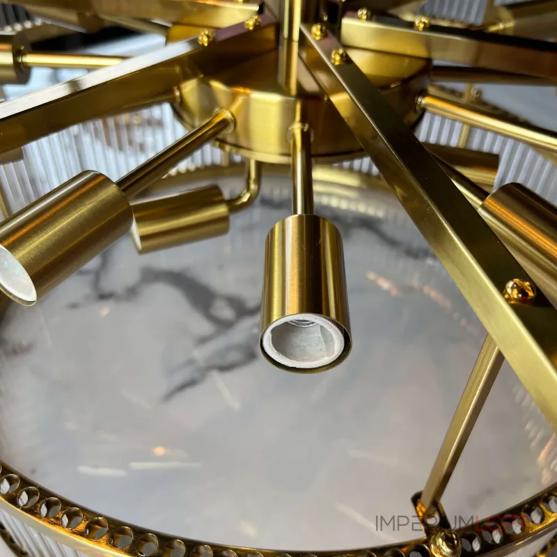 Люстра на штанге RH Marais Round Chandelier D120