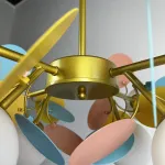 Люстра на штанге Light of MATISSE 8