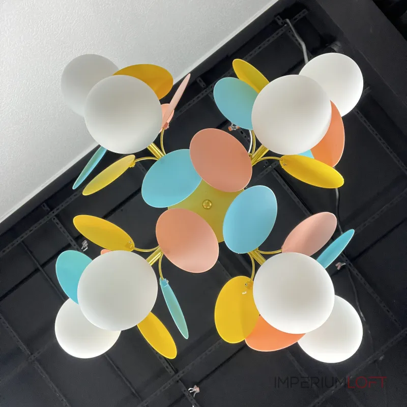 Люстра на штанге Light of MATISSE 8 Люстра на штанге Light of MATISSE 8