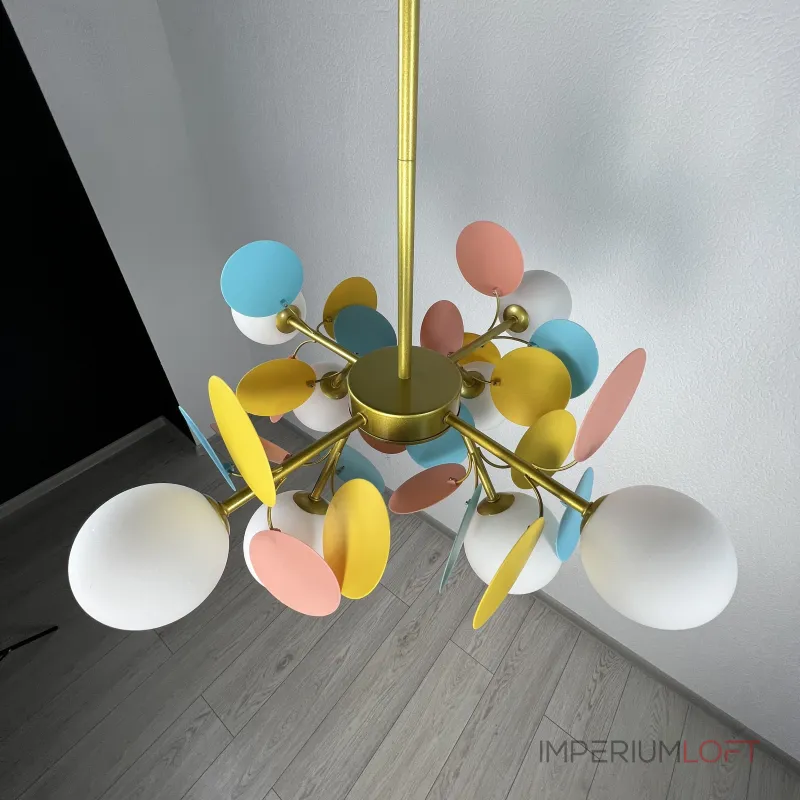 Люстра на штанге Light of MATISSE 8 Люстра на штанге Light of MATISSE 8