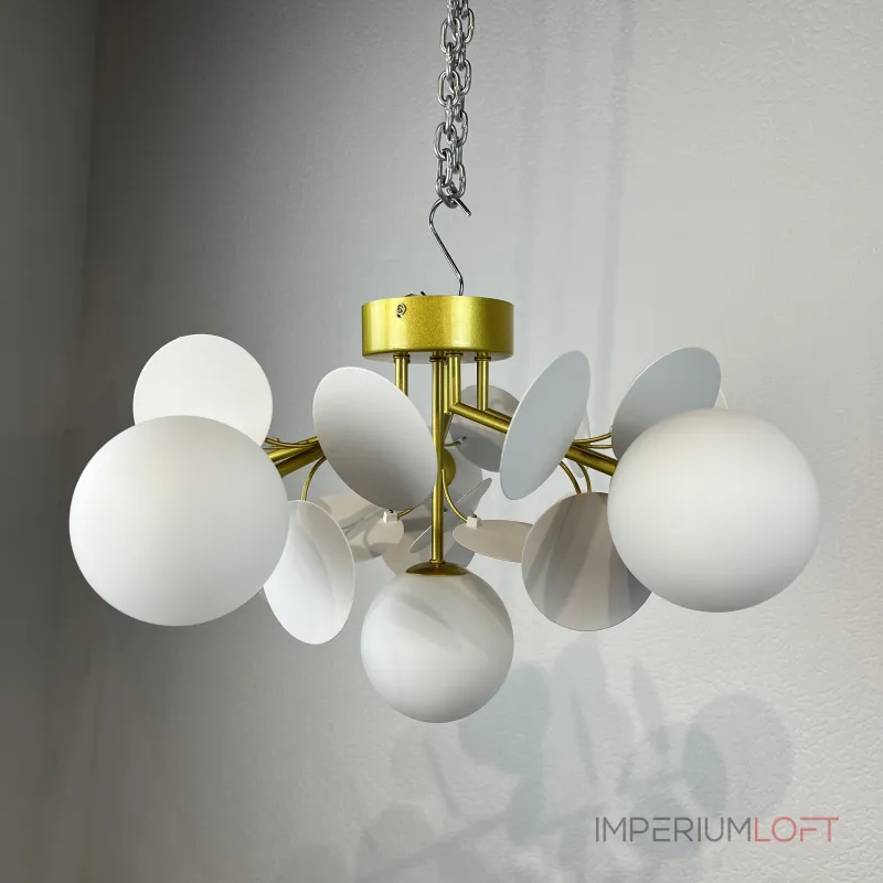 Потолочная люстра Light of MATISSE C SELF D55 White от ImperiumLoft