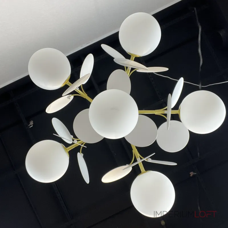 Потолочная люстра Light of MATISSE C SELF D55 White от ImperiumLoft