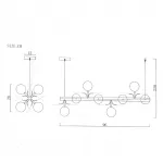 Рядный светильник Light of MATISSE L SELF L96,2 White от ImperiumLoft
