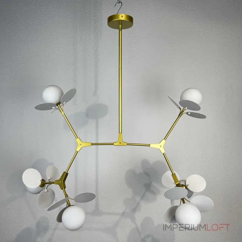 Люстра на штанге Light of MATISSE M L95 White от ImperiumLoft