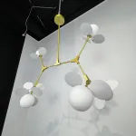 Люстра на штанге Light of MATISSE M L95 White от ImperiumLoft