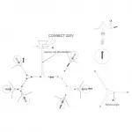 Люстра на штанге Light of MATISSE M L95 Multicolored от ImperiumLoft