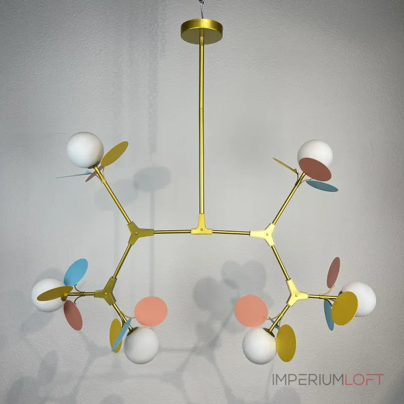 Люстра на штанге Light of MATISSE M L95 Multicolored от ImperiumLoft