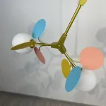 Люстра на штанге Light of MATISSE M L95 Multicolored от ImperiumLoft