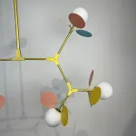 Люстра на штанге Light of MATISSE M L95 Multicolored от ImperiumLoft