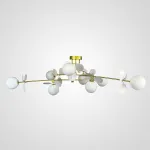 Потолочная люстра Light of MATISSE B D120 Gold White