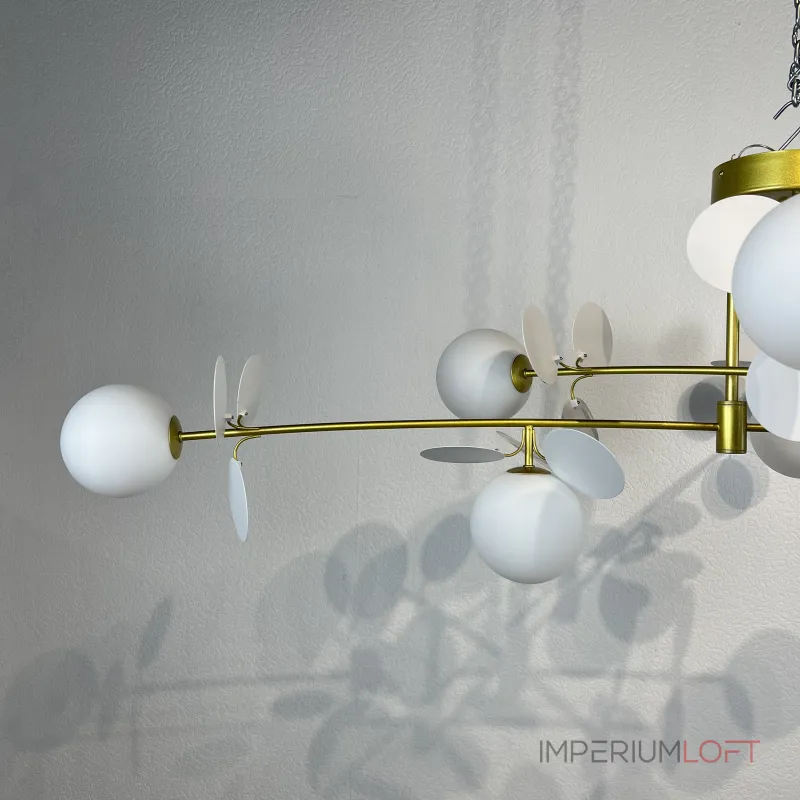 Потолочная люстра Light of MATISSE B D120 Gold White Потолочная люстра Light of MATISSE B D120 Gold White