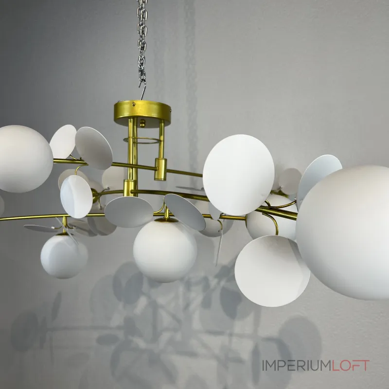 Потолочная люстра Light of MATISSE B D120 Gold White Потолочная люстра Light of MATISSE B D120 Gold White