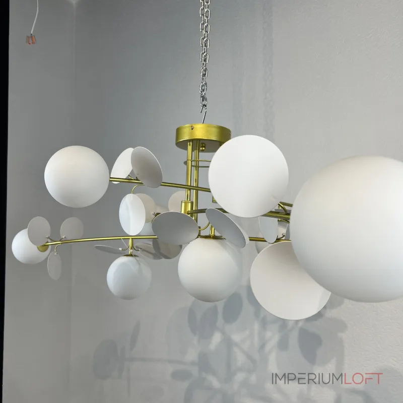 Потолочная люстра Light of MATISSE B D120 Gold White Потолочная люстра Light of MATISSE B D120 Gold White