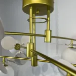 Потолочная люстра Light of MATISSE B D120 Gold White