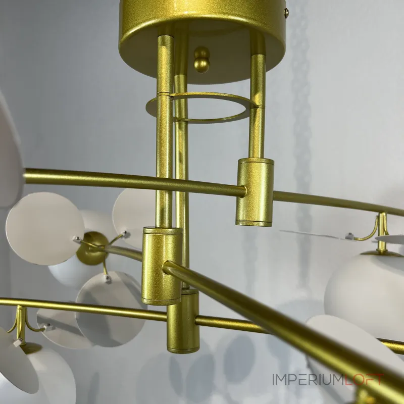 Потолочная люстра Light of MATISSE B D120 Gold White Потолочная люстра Light of MATISSE B D120 Gold White