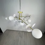 Потолочная люстра Light of MATISSE B D120 Gold White