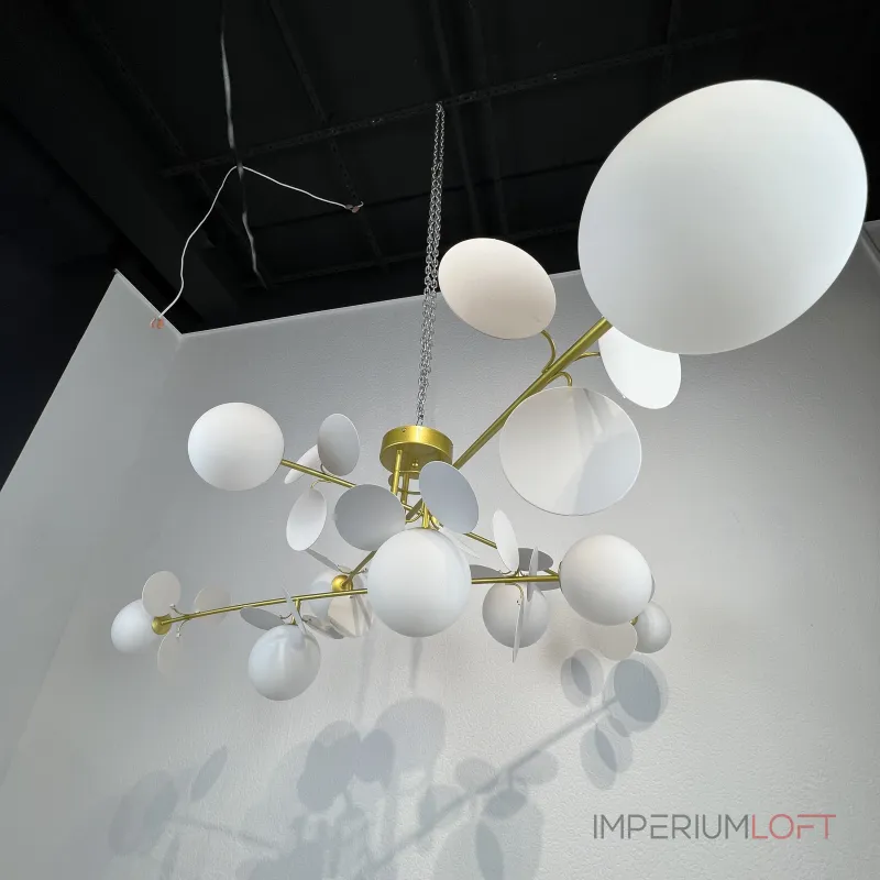 Потолочная люстра Light of MATISSE B D120 Gold White Потолочная люстра Light of MATISSE B D120 Gold White