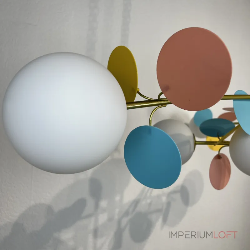 Потолочная люстра Light of MATISSE B D120 Gold Multicolor Потолочная люстра Light of MATISSE B D120 Gold Multicolor