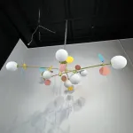 Потолочная люстра Light of MATISSE B D120 Gold Multicolor