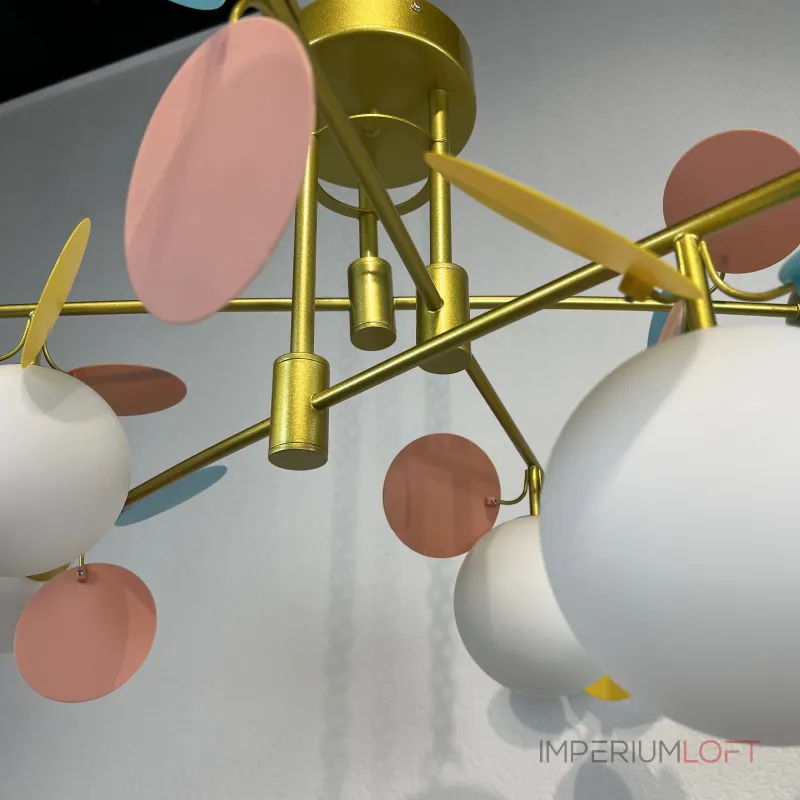 Потолочная люстра Light of MATISSE B D120 Gold Multicolor Потолочная люстра Light of MATISSE B D120 Gold Multicolor