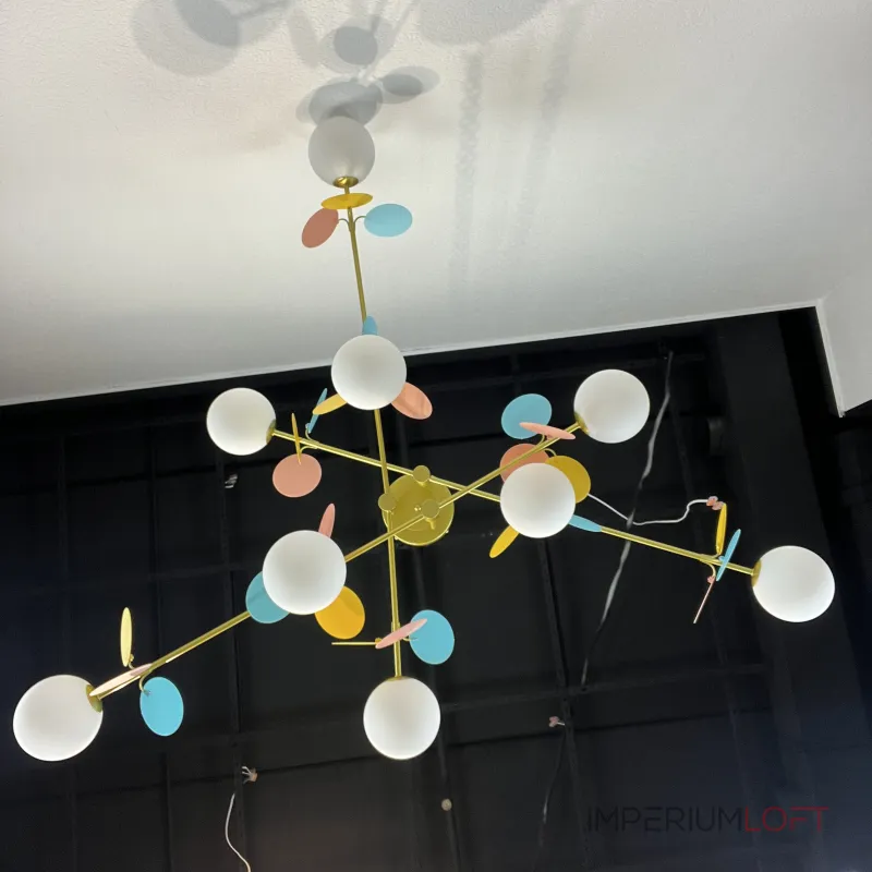 Потолочная люстра Light of MATISSE B D120 Gold Multicolor Потолочная люстра Light of MATISSE B D120 Gold Multicolor