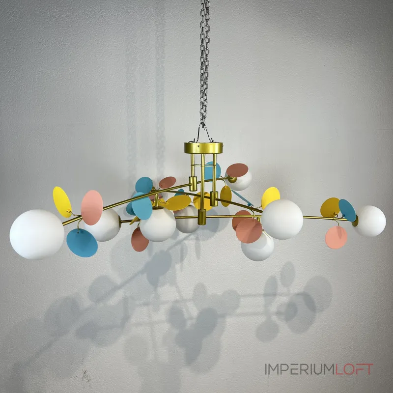 Потолочная люстра Light of MATISSE B D120 Gold Multicolor Потолочная люстра Light of MATISSE B D120 Gold Multicolor