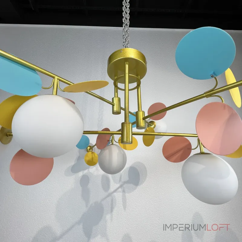 Потолочная люстра Light of MATISSE B D120 Gold Multicolor Потолочная люстра Light of MATISSE B D120 Gold Multicolor