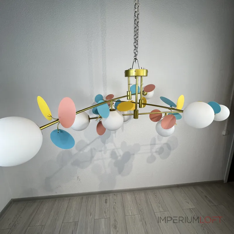 Потолочная люстра Light of MATISSE B D120 Gold Multicolor Потолочная люстра Light of MATISSE B D120 Gold Multicolor