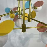 Потолочная люстра Light of MATISSE B D120 Gold Multicolor