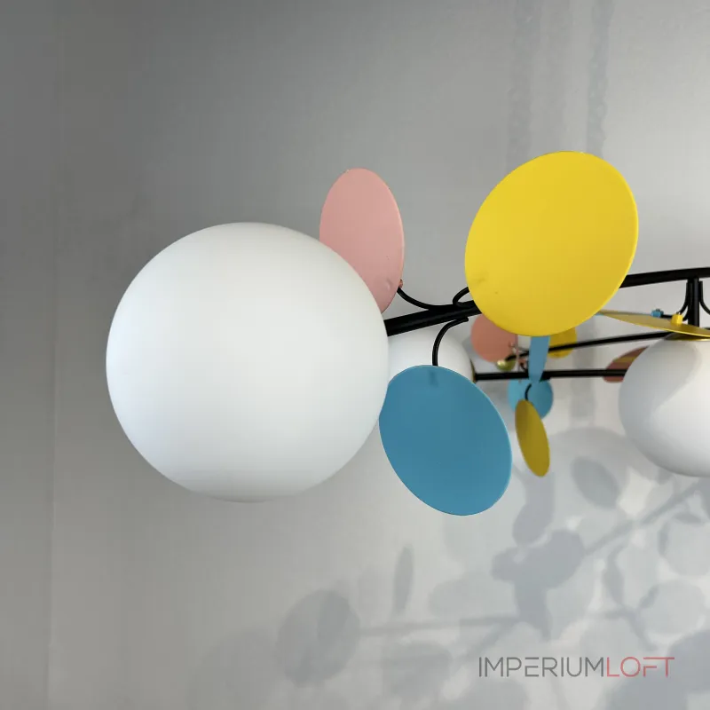 Потолочная люстра Light of MATISSE B D120 Black Multicolor Потолочная люстра Light of MATISSE B D120 Black Multicolor