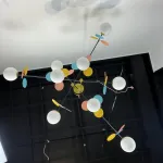 Потолочная люстра Light of MATISSE B D120 Black Multicolor