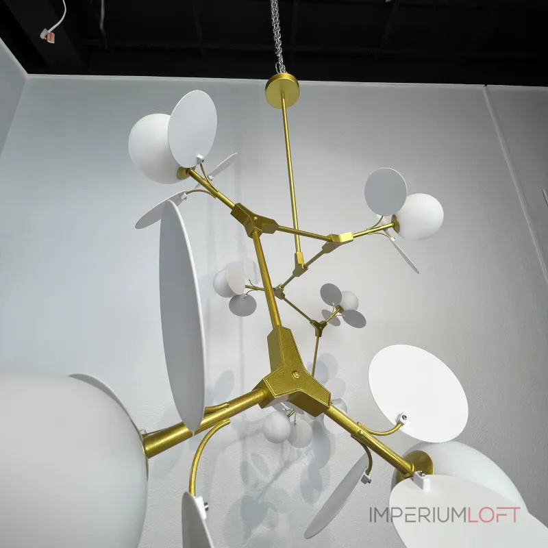 Люстра на штанге Light of MATISSE M L120 White от ImperiumLoft