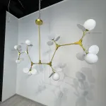 Люстра на штанге Light of MATISSE M L120 White от ImperiumLoft